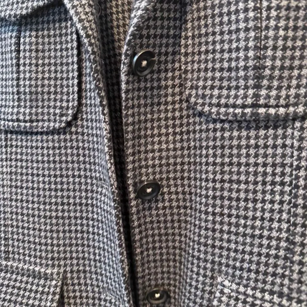 Massimo-dutti Men's Black and Grey Tailored-jackets